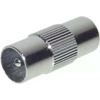 Koaksiaaladapter ShiverPeaks 82031-M — täismetallist koaksiaalpistik