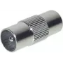 Koaksiaaladapter ShiverPeaks 82031-M — täismetallist koaksiaalpistik