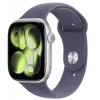 Apple Watch Series 11 GPS + Cellular 42mm hõbedane alumiiniumkorpus lilla udu spordirihmaga - M/L