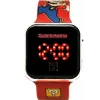 Kids Euroswan käekell LED Super Mario punane digitaalne lastekell LED-ekraaniga