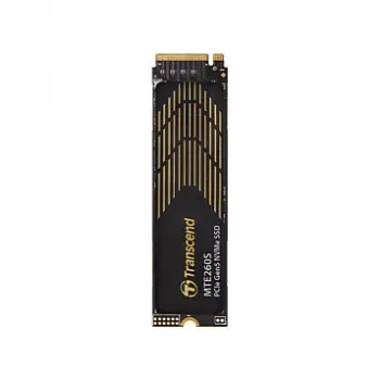 Sisemine M.2 SSD Transcend MTE260S 1 TB — PCIe 5.0 NVMe, 14 000 MB/s lugemine, 9 800 MB/s kirjutamine