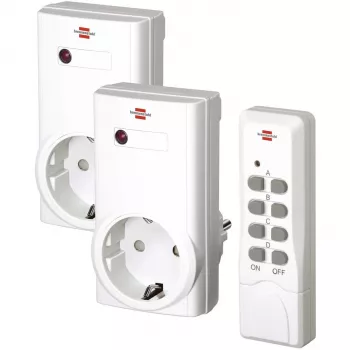 Brennenstuhl 1507150 - Juhtmevaba - 433,92 MHz - Siseruumides - Valge - IP20 - 150 mm (1507150)