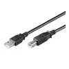 Wentronic Goobay USB 2.0 Hi-Speed pikenduskaabel, must, 1,8 m - USB 2.0-pistik (tüüp A) > USB 2.0-pesa (tüüp A) (68903)