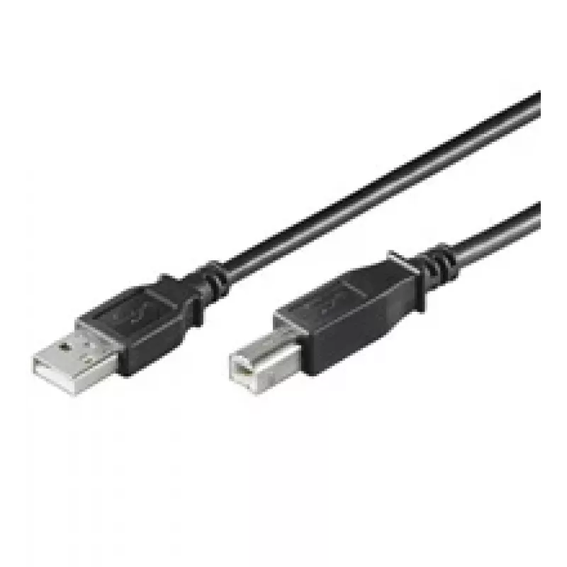 Wentronic Goobay USB 2.0 Hi-Speed pikenduskaabel, must, 1,8 m - USB 2.0-pistik (tüüp A) > USB 2.0-pesa (tüüp A) (68903)