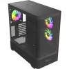 PC-korpus Thermaltake View 290 TG ARGB Midi Tower Must
