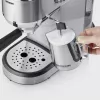 Espressomasin SEVERIN Newspresa KA 5997 — poolautomaatne, 1 L veepaak, 1350 W, kohviveski, must/harjatud teras/kroom