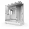 PC Midi Torn korpus NZXT H9 Flow RGB+ — Valge, toetab ATX/EATX/Micro-ITX, karastatud klaas, 3x140 mm ees + 1x120 mm taga ventilaatorit