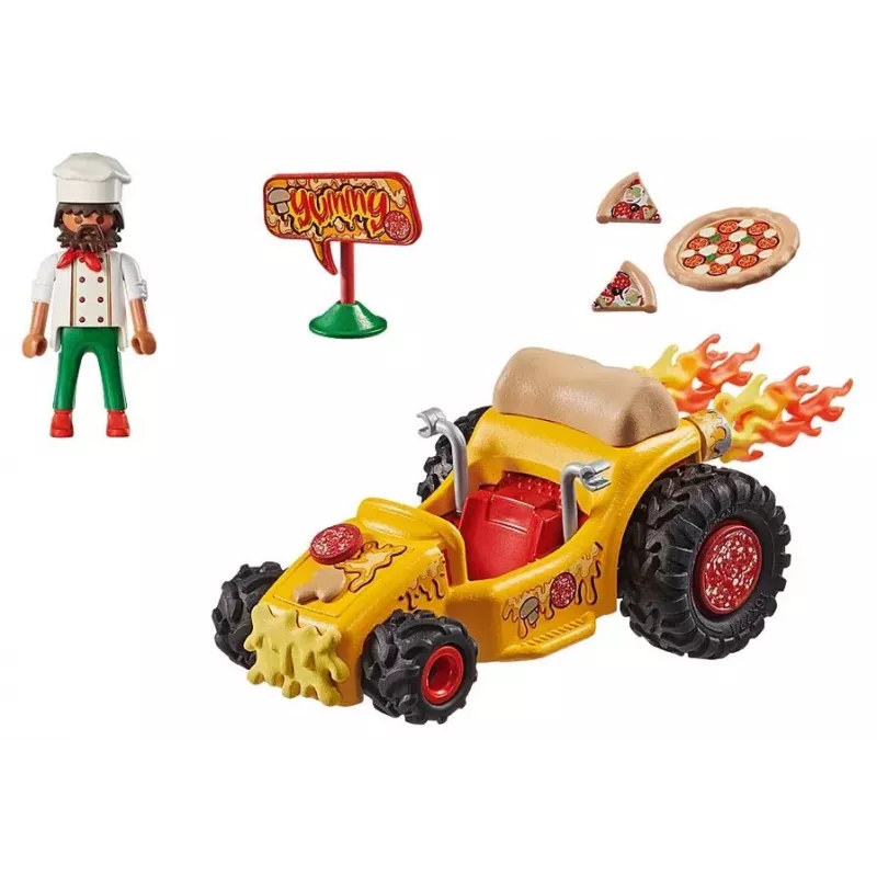 Funstars 71634 Võidusõidufiguuride komplekt: Pizza