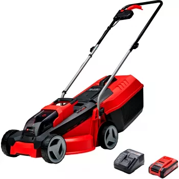 Tõukeniiduk EINHELL GE-CM 18/30 Li — 18 V, 3,0 Ah, 30 cm lõikelaius, 25 l kogumiskast