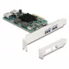 DeLOCK PCI Express x4 kaart 2 x USB 5 Gbps Type-A 2 x sisemine USB