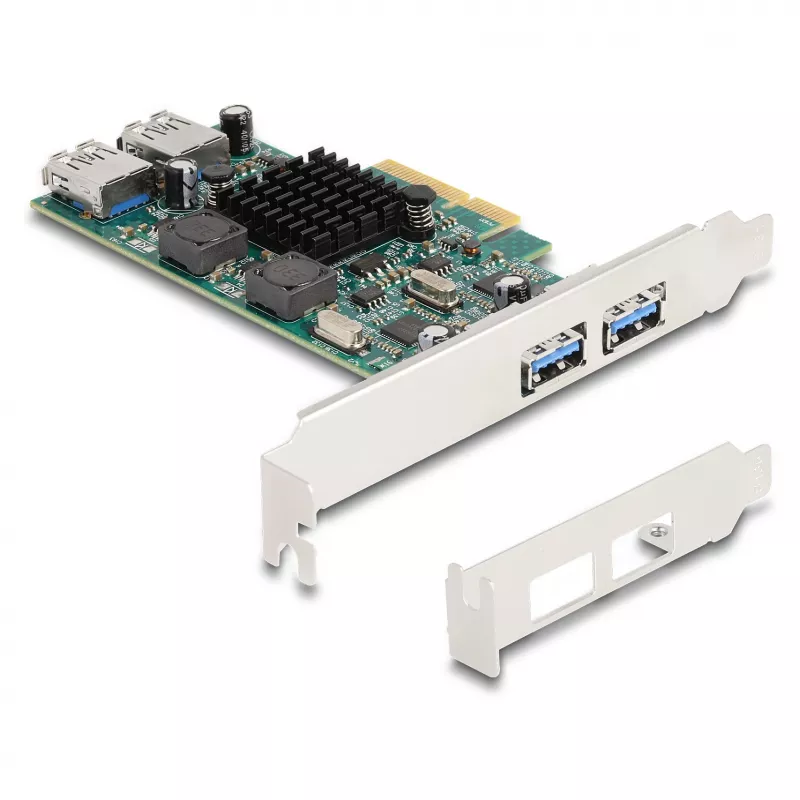 DeLOCK PCI Express x4 kaart 2 x USB 5 Gbps Type-A 2 x sisemine USB
