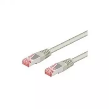 Wentronic Goobay CAT 6 Patch-kaabel, S/FTP (PiMF), hall, 20 m - LSZH halogeenivaba, vask (50893)