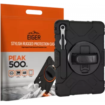 Eiger Peak 500m ümbris Samsung Tab S10 FE must (EGPE00187)