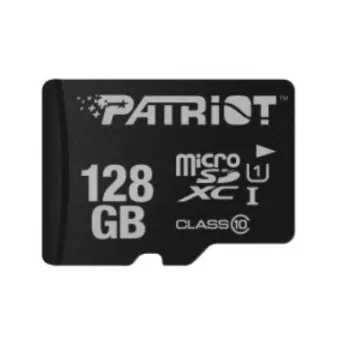 MicroSDXC mälukaart PATRIOT PSF128GMDC10 128 GB UHS-I Class 10 U1 80 MB/s, must