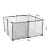 Extralink Kids Playpen, Kuiv basseiniala lastele, Kokkupandav 126x126cm pallimeri k-458