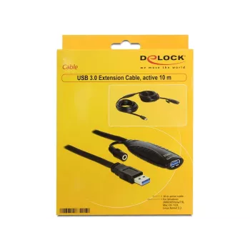 USB-kaabel DeLOCK USB3.0-A - USB3.0-A 10m