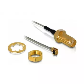 Juhtmepistik DeLOCK 88418 I-PEX M SMA F Must