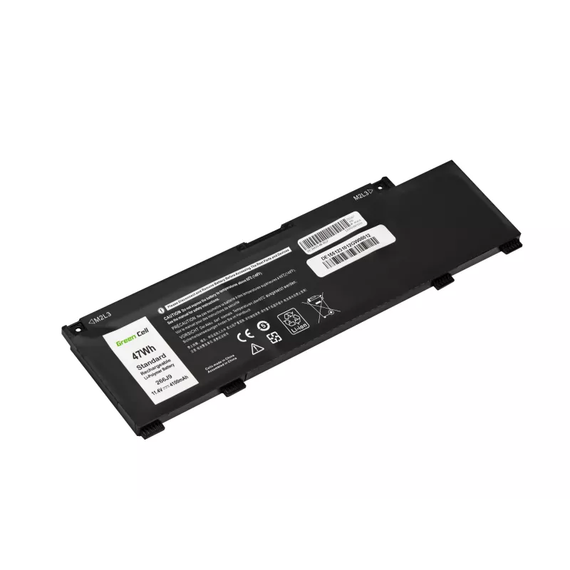 Aku roheline Cell DE155 Dell G3 15 3500 3590 G5 5500 5505 Inspiron 14 5490 jaoks