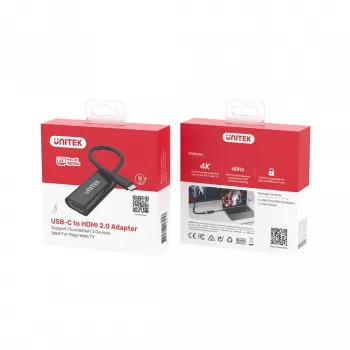 UNITEK V1421A USB-graafikaadapter must