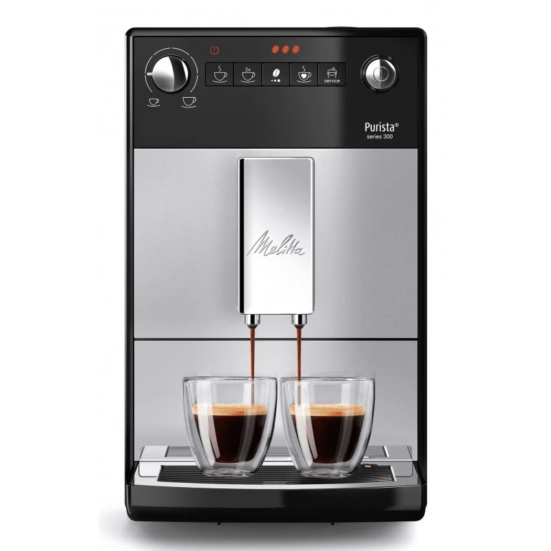 Melitta Purista Series 300 F23/0-101 Bean to Cup Coffee Machine - Hõbedane