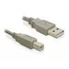 USB-kaabel DeLOCK 82216 USB 2.0 3m USB A USB B Hall