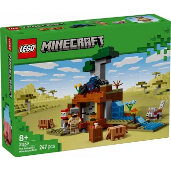 LEGO MINECRAFT 21269 Armadillo kaevanduse ekspeditsioon