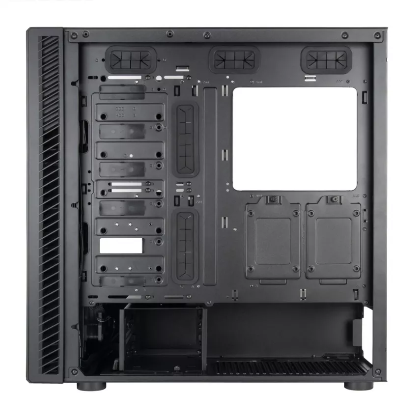 “Silverstone SETA Q1” Midi Tower korpus, sinine