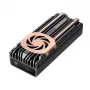 SSD korpus GrauGear G-M2U4-40G-F — M.2, 1 draiv, USB4 Gen4, 40 Gbit/s, alumiinium, must