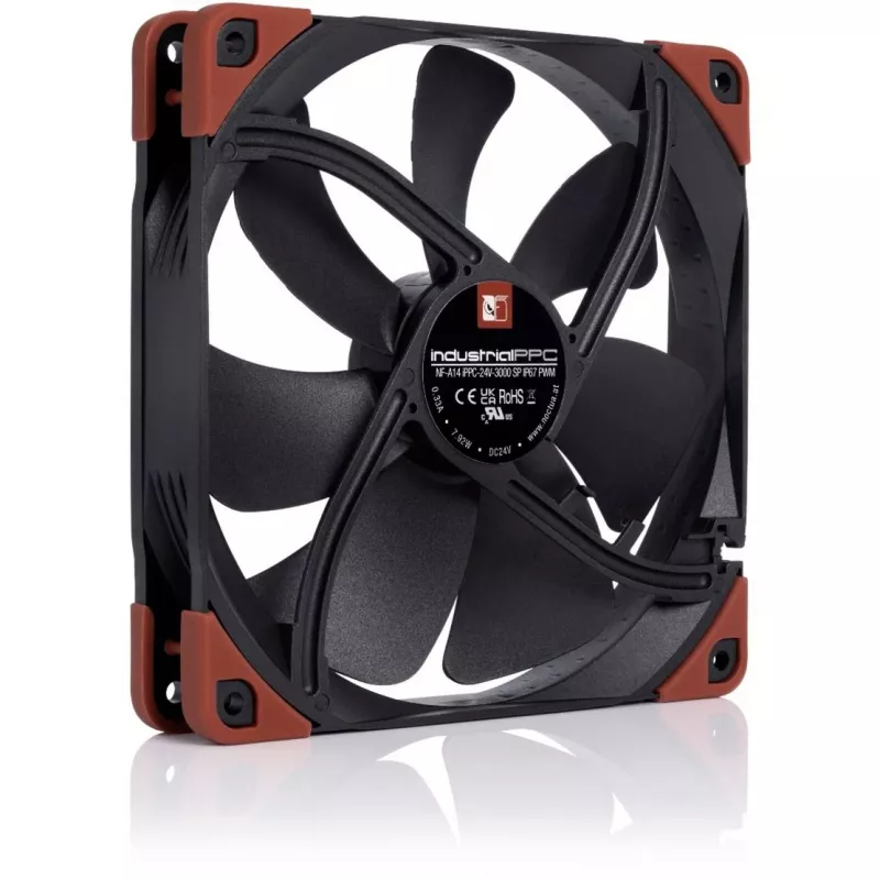 Noctua NF-A14 industrialPPC-24V-3000 SP 140mm korpuse ventilaator
