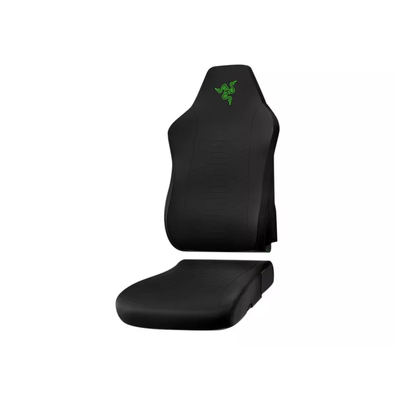 Razer Gaming Chair Sleeves RC81-04430100-R3M1 — must roheliste detailidega, asenduskangakatted