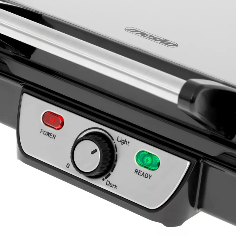 Mesko MS 3050 Kontaktgrill, 1800W, must/roostevaba teras