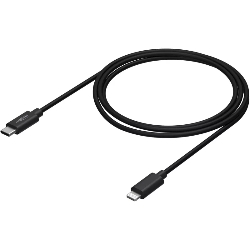 Mobiiltelefoni kaabel Ansmann 1700-0106 Must USB C Lightning 0,12 m