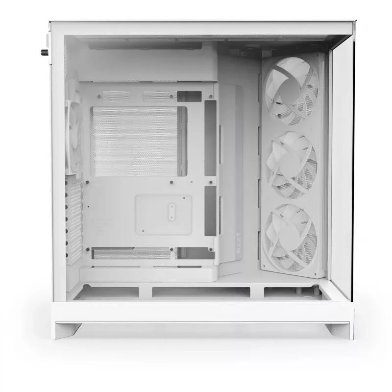 PC korpus NZXT H9 Flow RGB Midi Tower valge