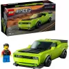 Ehitusmänguauto LEGO Speed Champions Dodge Challenger SRT Hellcat 77237 — 390 tükki, 1 minifiguur, vanus 9+
