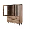 Cama elutoakomplekt LOTTA 2 (puhvetkapp 150 2D3DR + puhvetkapp 110 2D4DR + vitriinkapp 120 + kohvilaud 110)