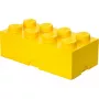 Room Copenhagen LEGO STORAGE BRICK 8 kollane polüpropüleen 500x250x180mm