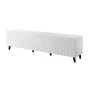 TV-kapp cama meble BARI 200x42x52 valge matt — 200×42×52 cm