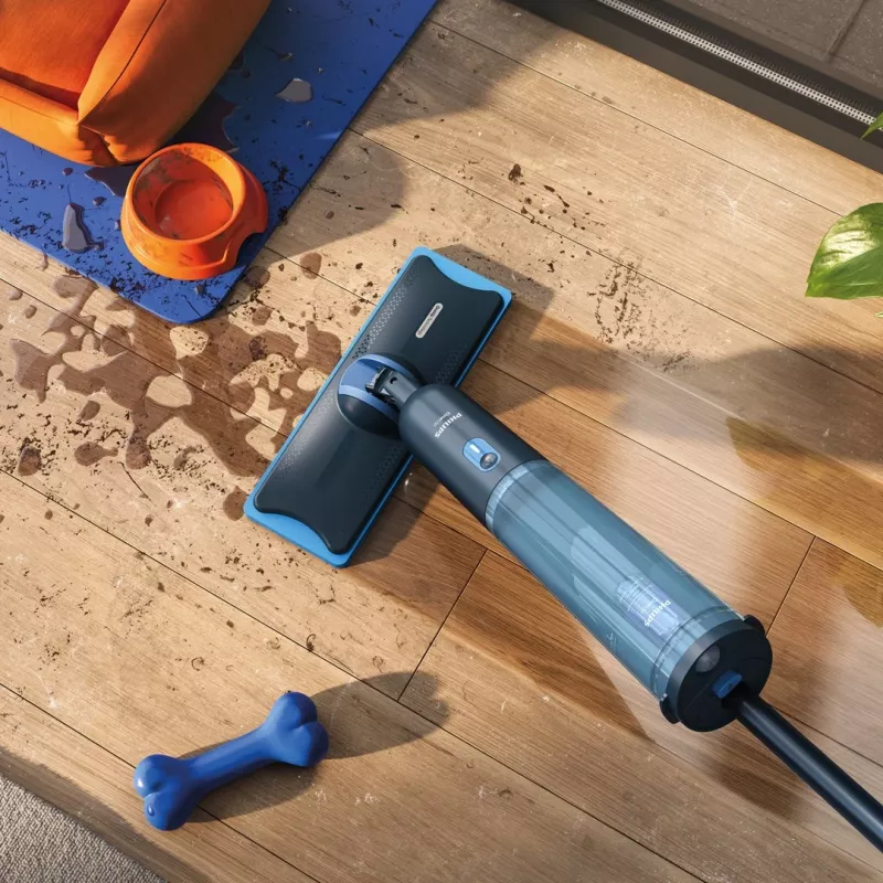 Philips OneUp ülikontsentreeritud põrandapuhastusvahend, pulbi tolmuimeja, sinine, 40 ml, vedelik (kontsentraat), Philips OneUp, 30 mm