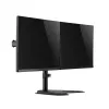Monitor mount LOGILINK BP0099 for 2 displays, up to 81.3 cm (32 inch), VESA 75x75–100x100, max 8 kg, Must