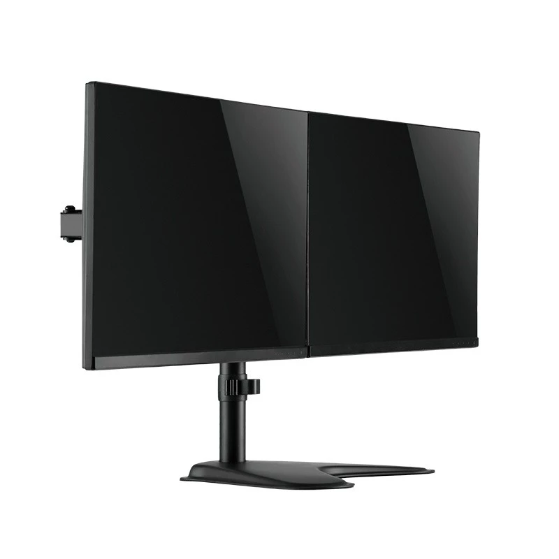 Monitor mount LOGILINK BP0099 for 2 displays, up to 81.3 cm (32 inch), VESA 75x75–100x100, max 8 kg, Must
