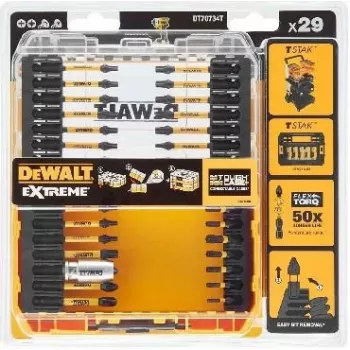 Kruvikeerajaotsakute komplekt DeWALT DT70734T-QZ 29 tk