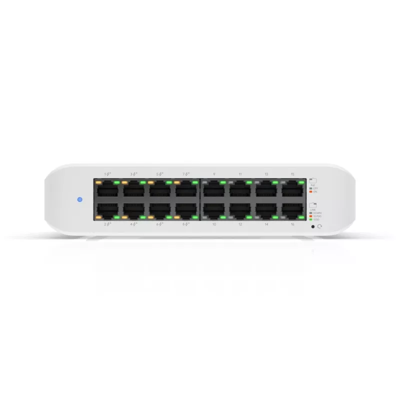 Ubiquiti UniFi Switch Lite 16 PoE L2 Gigabit Ethernet (10/100/1000) Power over Ethernet (PoE) Valge