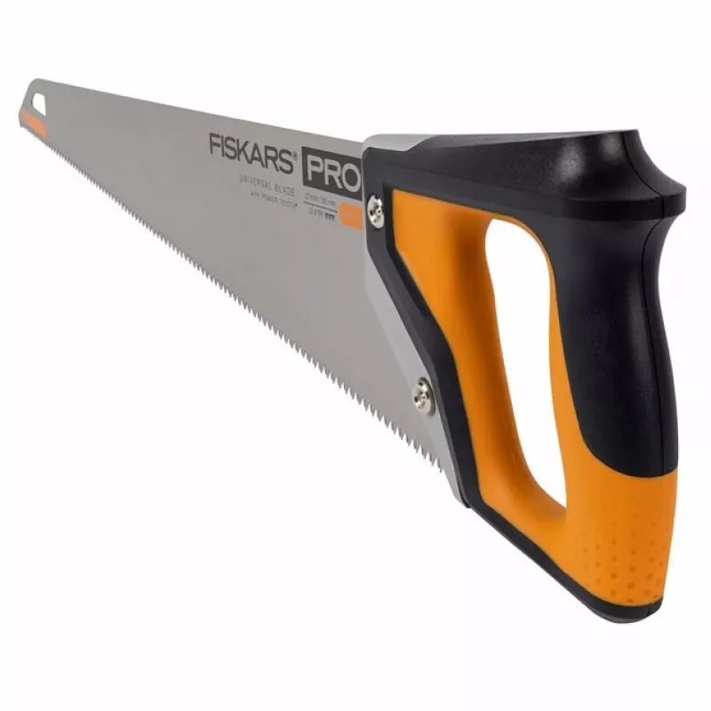 Fiskars Pro PowerTooth rauasaag 55 cm Must, Hõbedane, Kollane