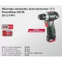 Metabo 7489929 juhtmeta puur