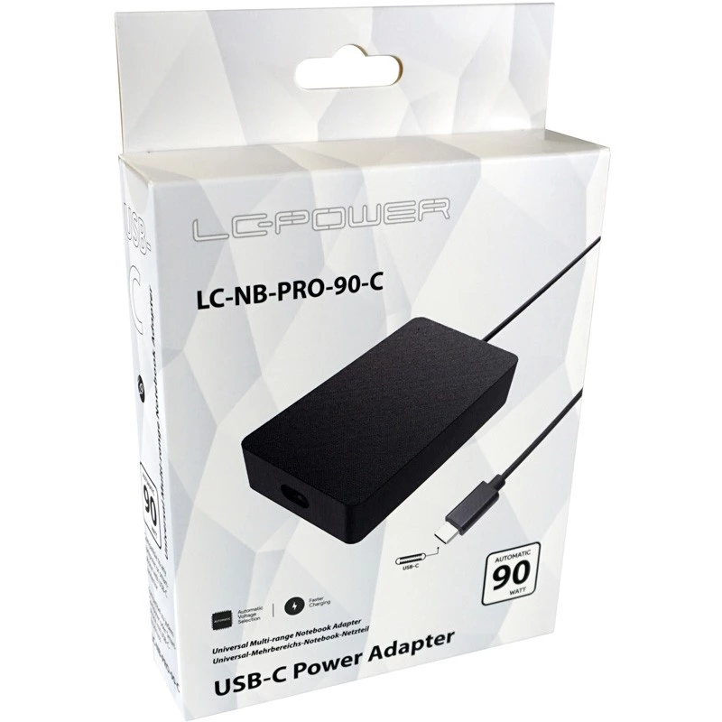 Toiteadapteri inverter LC-Power LC-NB-PRO-90-C