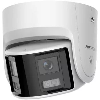 IP turvakaamera Hikvision DS-2CD2346G2P-ISU/SL 4MP kuplita, 2,8 mm objektiiv, 180° vaateväli, IR 30 m, IP67, PoE/DC