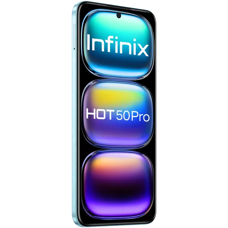 Nutitelefon Infinix HOT 50 PRO 6.78 tolli 256 GB helesinine