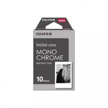 Fujifilm Instax Mini Monochrome - must-valge kiirfilm - instax mini - ISO 800 - 10 võtet
