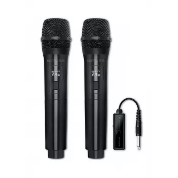 Muse | 2 traadita mikrofoni komplekt | MC-50 WI | Must