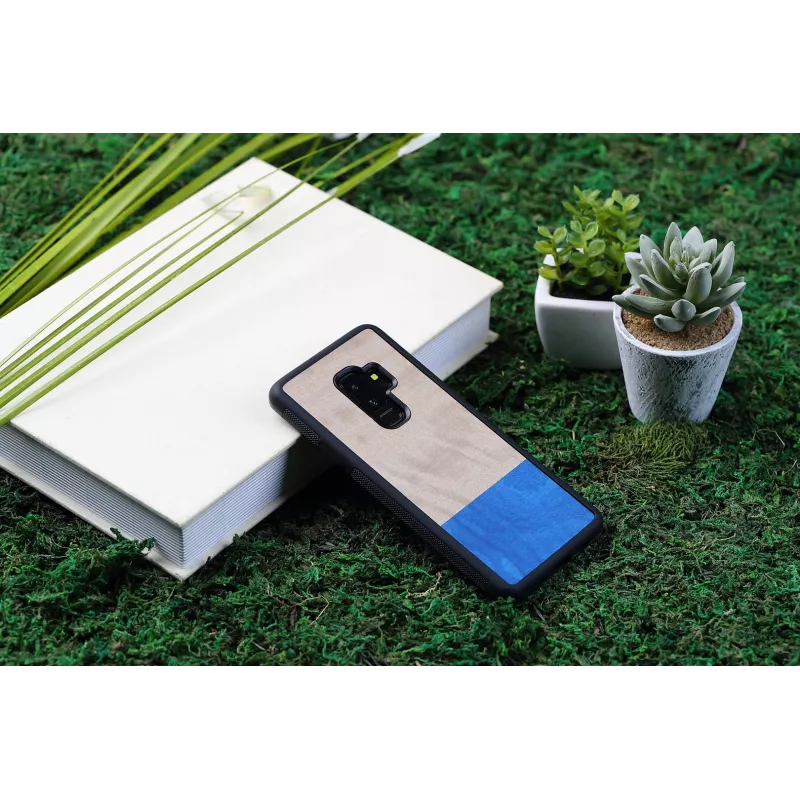 Nutitelefoni ümbris man and wood Samsung Galaxy S9 Plus jaoks — tuvihall